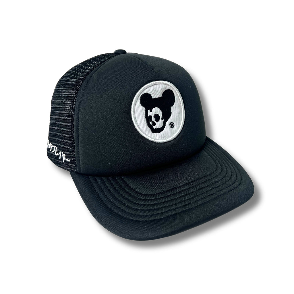 "Patch Logo Trucker" Cap (Black/White Color)