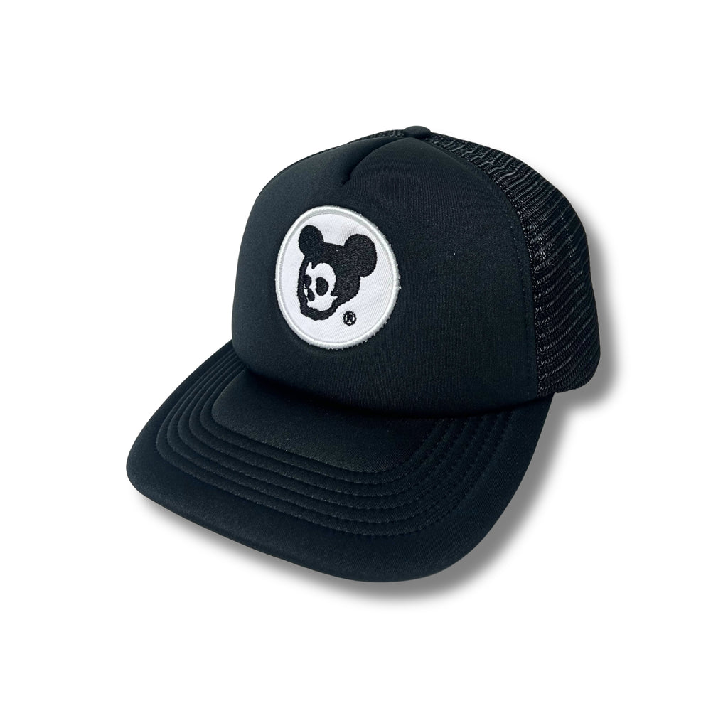 "Patch Logo Trucker" Cap (Black/White Color)