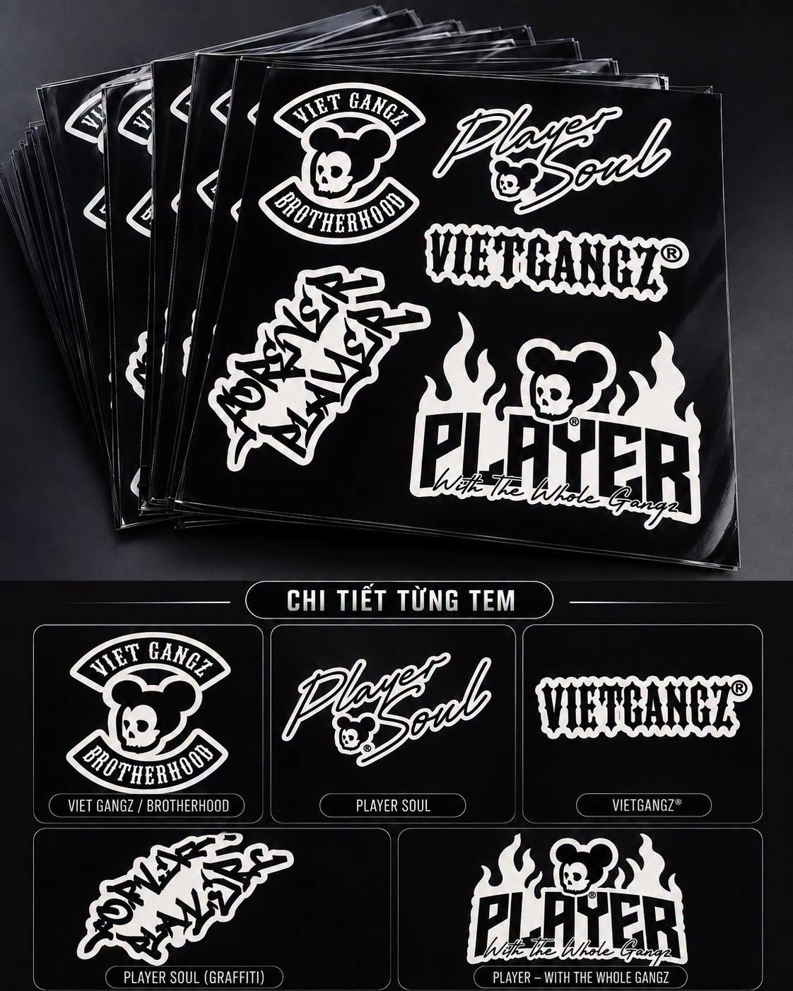 "VGZ Rider" Decal Pack Vol.01