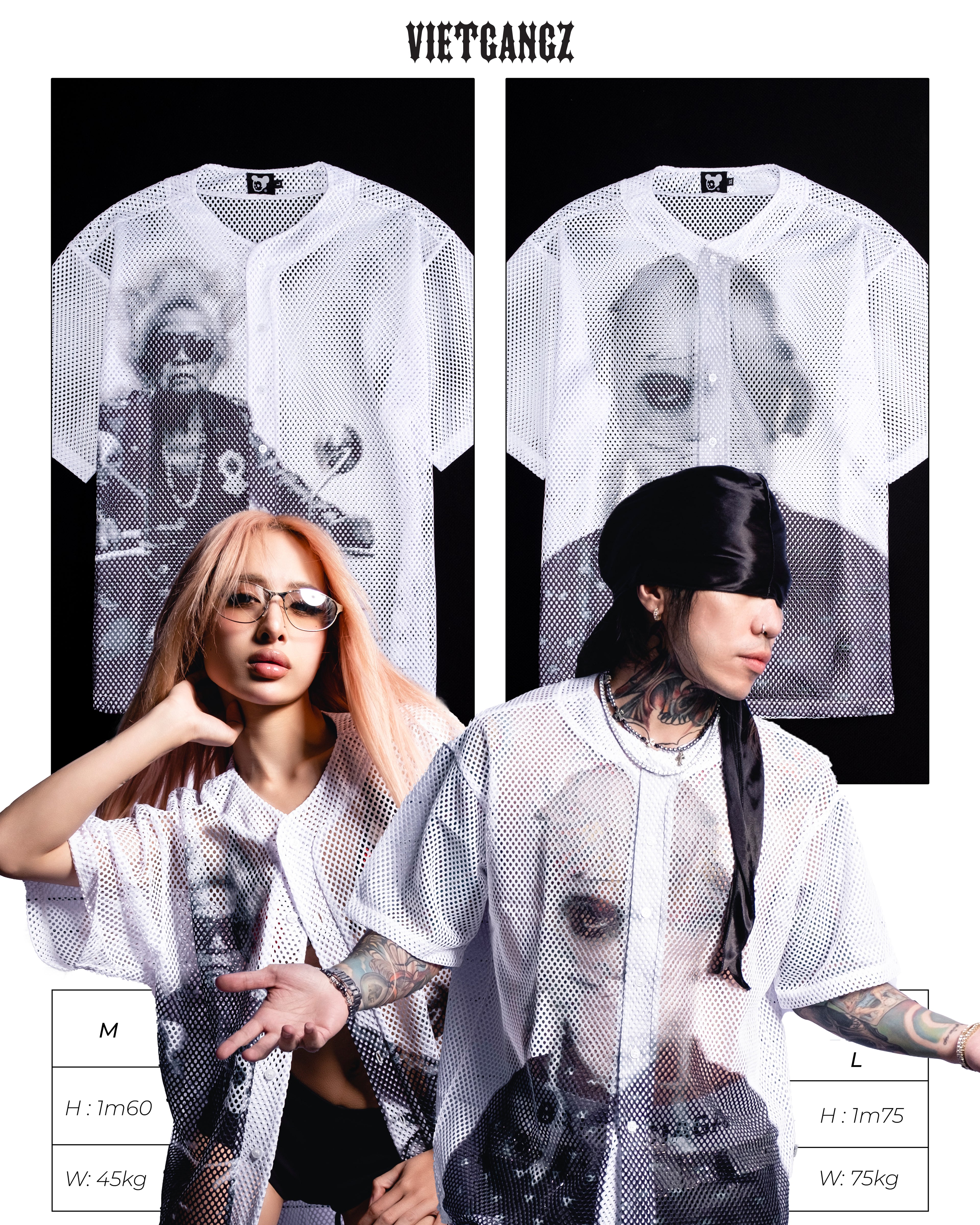 Mesh Jersey "Masked Soul"