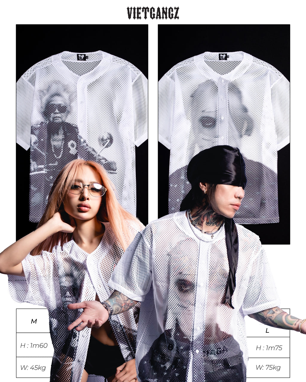 Mesh Jersey "Granny Rider"