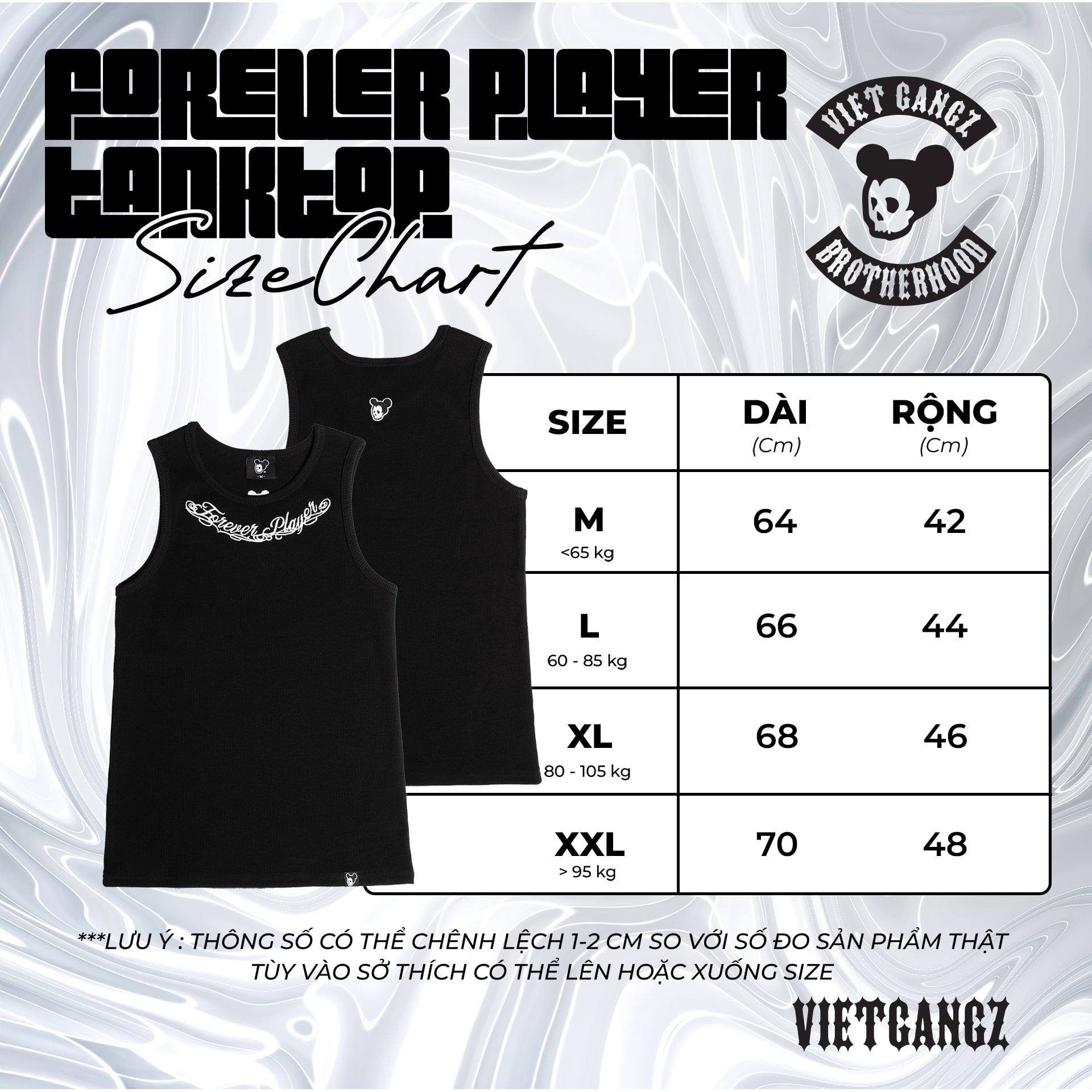 “4REVER PLAYER” Tanktop